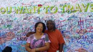 Kathy and Marci Travel